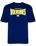NCAA Michigan WolverinesメンズEverlasting Tee、XL、海軍