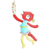 猫動物リングBell Baby Plush Rattles Squeaker Cute Cartoon Pull衝撃赤ちゃんおもちゃ