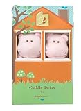 Angel Dear Cuddle Twin Set, Pink Hippo by Angel Dear [並行輸入品]