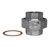 JFE継手 白 ねじ込みユニオン (パッキン付) 25A (5個入り)