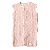 angerolux アンジェロラックス 2ウェイ 6重ガーゼ スリーパー 【日本製】 50-70cm パステルピンク