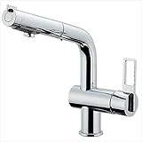 カクダイ　水栓金具　ＣＯＲＤＩＡ　シングルレバー引出し混合栓　　118-028