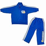 (バンダイ)BANDAI ジャージ アンパンマン ベビー 男の子 女の子 上下セット ブルー 80