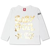 ベビードール 箔ロゴロンT 子供服 80cm ホワイト