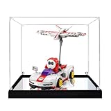 アクリルクリアディスプレイボックス レゴ72045 ゴーカートモデルキット オーガナイザー ダストボックス 収納ボックス (ボックスのみ) (ミラー-2mm) 対応