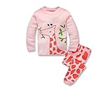 masonanic幼児/キッズ男の子かわいいキリンパジャマセット100 %コットン2 – 7歳 2-7Y グレー Giraffes-P