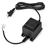 AGPtek防水電圧変圧器電源コンバータSupply 110 / 120 V to AC 12 V用水泳プールライト、水ポンプ、アウトドアライト、アトマイザー、スポットライト、クーラー 60W IT0