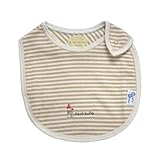 オーガニックコットンスムースニット　スタイ【日本製】 (ボーダー)