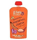 Ella's Kitchen Macaroni Cheese with Basil from 6 Months 120g (Pack of 2) - 6ヶ月からバジルエラのキッチンマカロニチーズ120