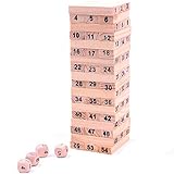 smtsmt 54pcs木製列ビルディングブロックゲーム子供教育おもちゃ