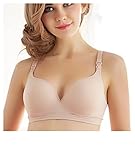 ソフトワイヤーフリー授乳用ブラシームレスな看護マタニティブラジャー