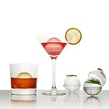LuxBene(TM)4本/セットミニアイスモールドアイスボールメーカーDIYアイス・キューブツールカクテルウィスキーを飲むための設定