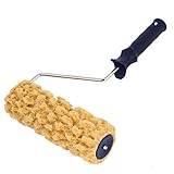 uxcell ペイントローラー プラスチック メタル スポンジ ペイントツール ウォールデコレーション