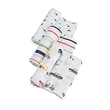 Little Unicorn Cotton Muslin Swaddle Blankets - Traffic Jam by Little Unicorn