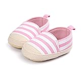 PUERI ファーストシューズ　ベビーシューズ 赤ちゃん靴 カジュアル　耐磨 軽量 滑り止め 可愛 素敵 おしゃれ (S, ピンク)