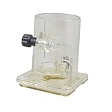 uxcell　ベースアセンブリ　トリマーアクセサリ　クリア　プラスチック　シリンダーデザイン　マキタ3703トリマー用