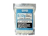 CYC 精密 プラスティックBB弾 5.95mm 0.12g*5000発(600g)
