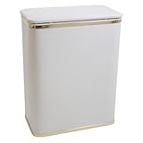 レドモン228WHGDバスジュエリーダイヤモンドパターンビニール洗濯物用かご - ホワイトゴールド