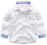 [スゴフィ]SGFY　 ボーイズ ポロシャツ Tシャツ 長袖 綿 男の子 女の子 キッズ ベビー トレーナー パーカー 子供服 おしゃれ かわいい 秋 冬 流れ星 (80cm, ホワイト)