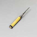 鑿 ねずみ 粉末ハイス 播州三木 職人手造り グミ柄 追入のみ 12mm
