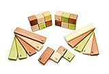 26 Piece Tegu Discovery Magnetic Wooden Block Set, Jungle