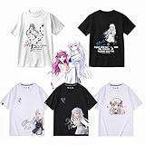 [ユーズブ] サマーポケッツ Tシャツ 半袖 インナーシャツ 鳴瀬しろは 空門蒼 tshirt 半袖 上着 綿 丸首 ゆったり サマポケ 鳥白島 日常服 春夏服 通気性 萌えグッズ コスプレ衣装 男女兼用 学生 誕生日 プレゼント (XL,緑-2) [並行輸入品]