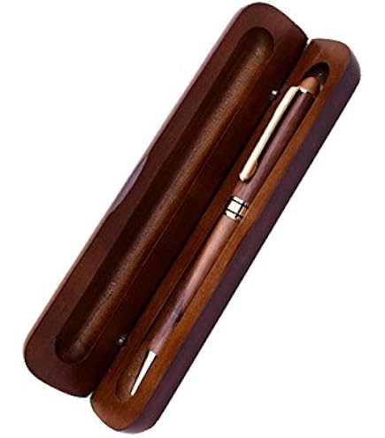 Amazon | 高級木製ボールペンセット&ファンシーペンボックス メンズ