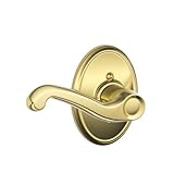 Schlage Lock Company F170FLA605WKFLH F-Series Single Dummy Georgian Door Knob by Schlage Lock Compan