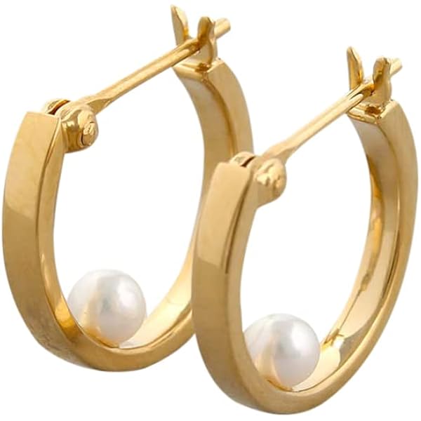 Amazon | (ジュエッテ) Jouete パール フープピアス 075590-075591