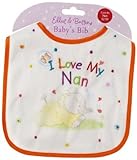 I Love My Nan Elliot & Buttons Baby's Bib by Xpressions