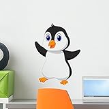 かわいい赤ちゃんペンギン壁デカールby Wallmonkeys Peel and Stickグラフィックwm232589 18"H x 13"W - Small FOT-58686591-18