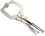 ATE Pro. USA 31039 Locking C-Clamp, Swivel Pad, 11" [並行輸入品]