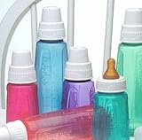 Gerber Baby Plastic Bottle Pastel 265 ml (3-Pack) (並行輸入品)