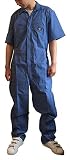 代引き可！【Dickies】ディッキーズ 半袖 カバーオール つなぎ SHORT SLEEVE COVERALLS 「33999」 色:BLUE サイズ:M