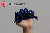 HaruクリエイティブFlexクロムメタリックキャストビニールラップ簡単ストレッチSupercast Roll withエアリリーステクノロジー – クロームブルー 60 in X 84 in STC
