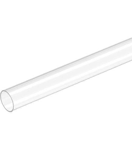 Amazon.co.jp: uxcell 塩ビパイプ 内径9mm x外径10mm 長さ0.5 m クリア