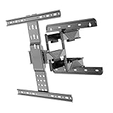 An Style Panasonic VIERA パナソニック ビエラ対応 壁掛け金具 42インチ43インチ48インチ50インチ55インチ65インチ 型 対応 壁掛金具 上下左右角度調節 液晶 TV 金具 テレビ フレーム テレビ壁掛け金具 TV壁掛け金具 冷間圧延鋼 チルト＆スイベル移動式 ブラック 耐荷重36.4kg