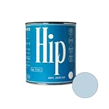 Let's readily enjoy the paint! (カラーワークスカタログ)掲載色 HIP エッグシェル  <ブルー&グリーンカラー>8492W  0.9L
