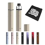 【MAX】 ZQ XTAL MAX エクスタル マックス キャップ付き POD FlavorKitchenオリジナルミニポーチ付属/VAPE(ベイプ)スターターセット 電子タバコ (シャンパン)