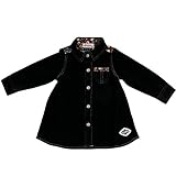 (ファンファン) FUN fun ワンピース キッズ 女の子 ニットデニム グレイ 95 - 105cm