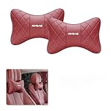 トヨタ RAV4 ネックパッド, 車用ネックピロー, ヘッドレスト, 旅行 首 枕運転 汎用品 枕車内装 枕 ネック枕, ヘッドレスト,全シリーズ対応 自動車 用 車内装 取付簡易 (2ヘッドレスト〈レッド〉, トヨタ RAV4)
