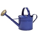 花ごころ ブリキ ウォータリングカン 4L ネイビー