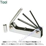 エイト 四角ハンドル 差込角6.35mmソケット用 ナイフ型 4本セット SQN635TX