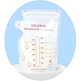 母乳フリーザーパック，母乳 バッグ，母乳保存バッグ、100ml母乳 バッグ、 BPAフリーの母乳バッグ、無菌で凍結しやすい、ダブルジッパー、立っている、密閉された漏れ防止バッグ 100ml (30/60/90枚入) (90pcs)