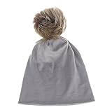 Mwfus HAT ベビー・ガールズ US サイズ: M カラー: グレイ