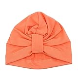 ベビー 帽子 コットン ボヘミアン 欧米 ファッション (オレンジ)