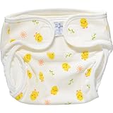 オムツカバー 綿 ひよこ柄 60cm 1枚 ベビー＆キッズ おむつ 布おむつ [並行輸入品]
