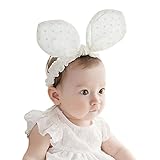 サクララ （Sakulala）リボン ヘアバンド ヘアターバン ヘアアクセサリー　ウサギ 耳 蝶結び カチューシャ ベビーキッズ 赤ちゃん 子供 出産祝い プレゼント 写真小道具 ヘッドウェア 超可愛