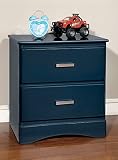Furniture of America Kolora Youth Nightstand, Blue [並行輸入品]
