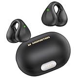【2023年新しい体験 空気伝導イヤホン】ワイヤレスイヤホン Monster 耳挟み式 空気伝導イヤホンbluetooth イヤホン